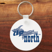 アップミシガンアップノースヨオペーキーチェーン キーホルダー (正面)