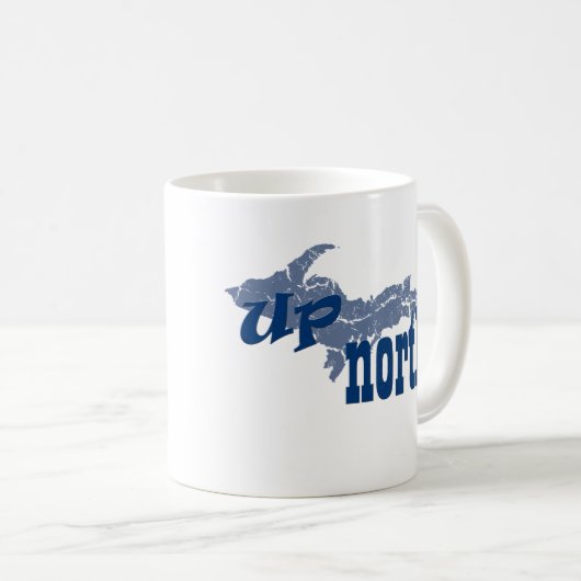 アップミシガンアップノースヨーパーマグ コーヒーマグカップ (正面右)