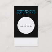 アップライズスカイダイビング報酬プログラム ロイヤリティカード (裏面)