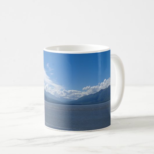アップライトアラスカ山脈コーヒーマグ コーヒーマグカップ (正面右)