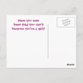 アップライトストリングダブルバスプレーヤー ポストカード (裏面)