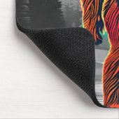 アップライトビッグフット信じサスカッチI In You マウスパッド (コーナー)