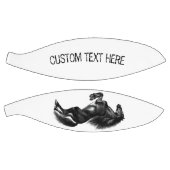 アップライトブラックワイルドホースカスタム文字 バスケットボール (パネル)