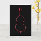 アップライトベースインクグリーティングカード カード (黄色い花)