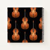 アップライトベースミュージシャン先生ジャズバンド ノートブック (裏面)