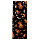 アップライトベースミュージック先生ジャズ ワインギフトバッグ (裏面)