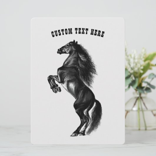 アップライトワイルドウマカードカスタム文字 (スタンド正面)