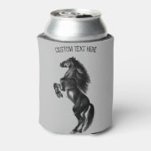 アップライトワイルドホースクーラーボックスカスタム文字 缶クーラー (缶裏面)