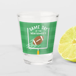 アップライト後のサッカーポイント ショットグラス