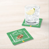 アップライト後のサッカーポイント スクエアペーパーコースター (インサイチュ)