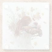 アップランドゲームバード狩り ガラスコースター (裏面)