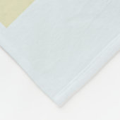 アップリケ、住宅、村 フリースブランケット (角)