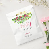 アップリーエバーアフターアップル秋ブライダルシャワー フェイバーバッグ (封をした状態)
