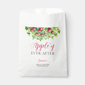 アップリーエバーアフターアップル秋ブライダルシャワー フェイバーバッグ (正面)