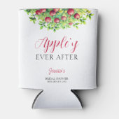 アップリーエバーアフターアップル秋ブライダルシャワー 缶クーラー (正面)