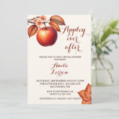 アップリーエバーアフター秋ブライダルシャワー 招待状 (スタンド正面)