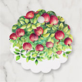 アップルで永遠に幸せ 秋のブライダルシャワー フェイバータグ (裏面)