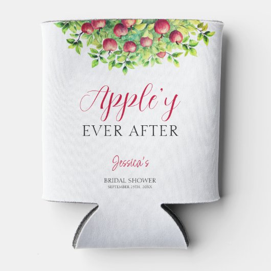 アップルで永遠に幸せ　秋のブライダルシャワー 缶クーラー (正面)