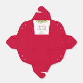 アップルで永遠に アップルの秋のブライダルシャワー フェイバーボックス (折り畳みなし)