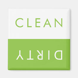 アップルとホワイトでクリーンな汚れた食洗機マグネット マグネット