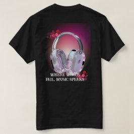 アップルのヘッドフォン Tシャツ