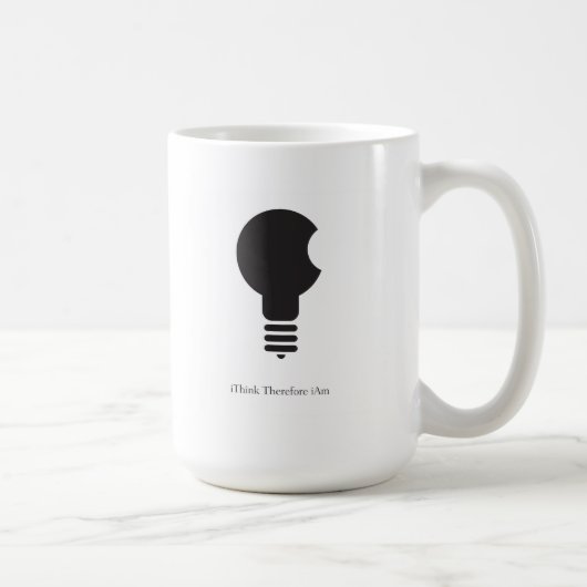 アップルのユーモアマグ コーヒーマグカップ (右)