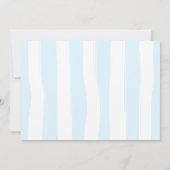 アップルの最初の誕生日パーティー 招待状 (裏面)