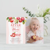 アップルの最初の誕生日パーティー 招待状 (スタンド正面)