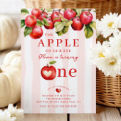 アップルの最初の誕生日パーティー 招待状