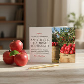 アップルの気の利いた誕生日ウィッシュカード