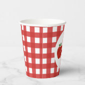 アップルの目の最初の誕生日紙カップ 紙コップ (右)