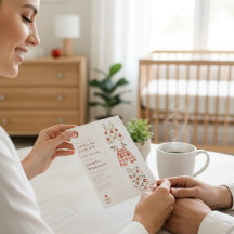 アップルの目の水の色モダンベビーシャワー