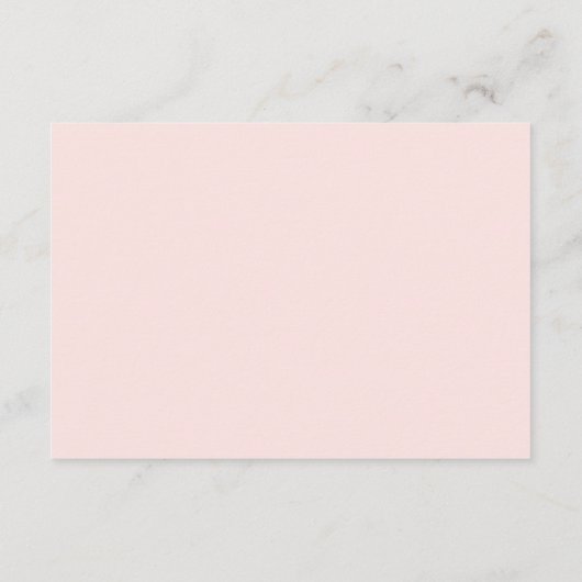 アップルの目の秋赤ちゃんシャワー本ベビー エンクロージャーカード (裏面)