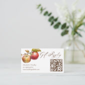 アップルの秋シャワーギフトレジストリの後にアップリー エンクロージャーカード (スタンド正面)