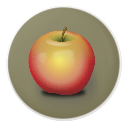 アップルの管理 セラミックノブ (正面)