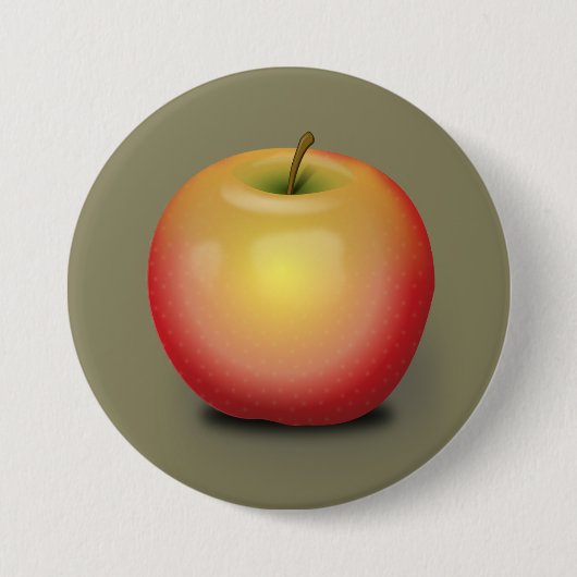 アップルの管理 缶バッジ (正面)