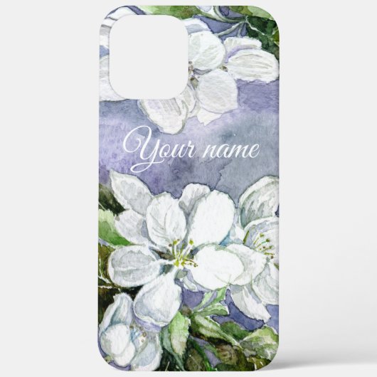 アップルの花アップルの花ケースメイトiPhoneケース Case-Mate iPhoneケース (裏面)
