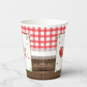 アップルの誕生日パーティーカップ 紙コップ (右)