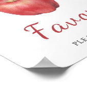 アップルの赤ちゃんシャワー – Pigives Poster ポスター (角)