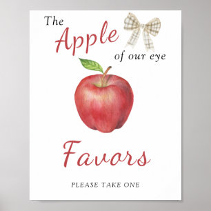 アップルの赤ちゃんシャワー – Pigives Poster ポスター