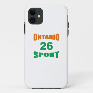 アップルのiPhone11ケース オンタリオ スポーツ 26 iPhone 11 ケース