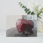 アップルアート感謝カード サンキューカード (スタンド正面)