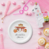 アップルイーエバーアフターパーソナライズされたブライダルシャワー ペーパープレート (パーティー)