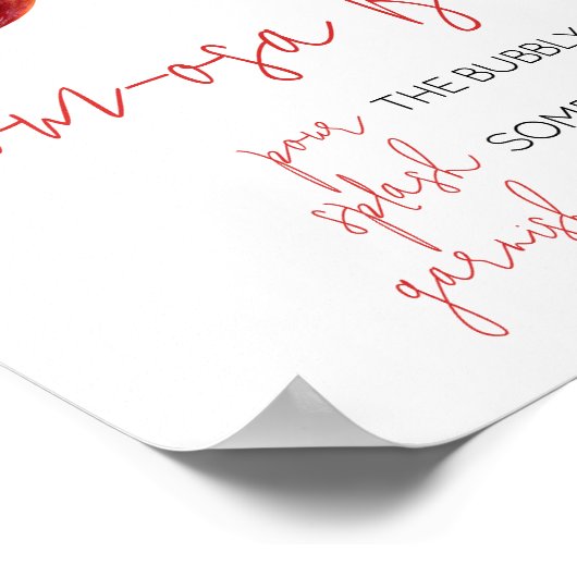 アップルオブザアイベイビーシャワーマママオサバー ポスター (角)