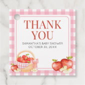 アップルオブザアイベビーシャワー広場 フェイバータグ (正面)