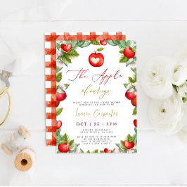 アップルオブザアイベビーシャワー招待状 招待状