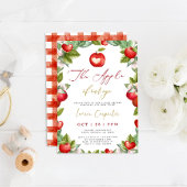 アップルオブザアイベビーシャワー招待状 招待状