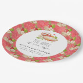 アップルオブザアイベビーシャワー紙 ペーパープレート (アングル)