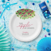 アップルオブザアイ秋ベビーシャワー ペーパープレート (パーティー)