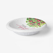 アップルオブザアイ秋ベビーシャワー ペーパーボウル (傾斜あり)